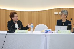 ต้อนรับ ภญ.วิชชุนี พิตรากูล ผู้เยี่ยมสำรวจ จากสมาคมเภสัชกรรมโรงพยาบาล (ประเทศไทย)