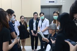 ต้อนรับ ภญ.วิชชุนี พิตรากูล ผู้เยี่ยมสำรวจ จากสมาคมเภสัชกรรมโรงพยาบาล (ประเทศไทย)