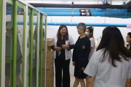 ต้อนรับ ภญ.วิชชุนี พิตรากูล ผู้เยี่ยมสำรวจ จากสมาคมเภสัชกรรมโรงพยาบาล (ประเทศไทย)