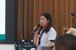 ต้อนรับ ภญ.วิชชุนี พิตรากูล ผู้เยี่ยมสำรวจ จากสมาคมเภสัชกรรมโรงพยาบาล (ประเทศไทย)