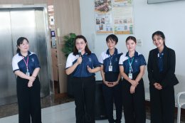 ต้อนรับ คณะศึกษาดูงานโรงพยาบาลมหาวชิราลงกรณธัญบุรี