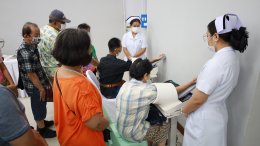  โรงพยาบาลราชพิพัฒน์ ร่วมกับ สปสช. จัดกิจกรรม "มหกรรมวัคซีนไข้หวัดใหญ่" มอบสิทธิพิเศษสำหรับประชาชนกลุ่มเสี่ยง