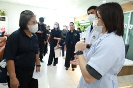ต้อนรับ  คณะแลกเปลี่ยนเรียนรู้จาก โรงพยาบาลเพรชบูรณ์ ในการเข้าศึกษาแลกเปลี่ยนเรียนรู้ ระบบการดูแลรักษาผู้ป่วยแบบ "Palliative Care"