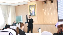 อบรมอาชีวอนามัยและความปลอดภัยจากการทำงานของบุคลากรในโรงพยาบาล