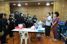 ต้อนรับ  คณะแลกเปลี่ยนเรียนรู้จาก โรงพยาบาลเพรชบูรณ์ ในการเข้าศึกษาแลกเปลี่ยนเรียนรู้ ระบบการดูแลรักษาผู้ป่วยแบบ "Palliative Care"