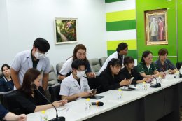 ต้อนรับ  คณะแลกเปลี่ยนเรียนรู้จาก โรงพยาบาลเพรชบูรณ์ ในการเข้าศึกษาแลกเปลี่ยนเรียนรู้ ระบบการดูแลรักษาผู้ป่วยแบบ "Palliative Care"