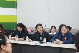 ต้อนรับ คณะศึกษาดูงานมหาวิทยาลัยกรุงเทพพธนบุรี คณะสาธารณสุขศาสตร์ ชั้นปีที่ 4
