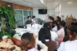 ต้อนรับ คณะศึกษาดูงานมหาวิทยาลัยกรุงเทพพธนบุรี คณะสาธารณสุขศาสตร์ ชั้นปีที่ 4