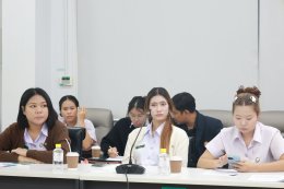 ต้อนรับ คณะศึกษาดูงานมหาวิทยาลัยกรุงเทพพธนบุรี คณะสาธารณสุขศาสตร์ ชั้นปีที่ 4