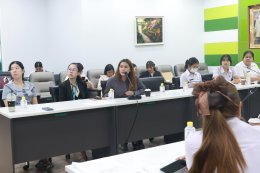 ต้อนรับ คณะศึกษาดูงานมหาวิทยาลัยกรุงเทพพธนบุรี คณะสาธารณสุขศาสตร์ ชั้นปีที่ 4