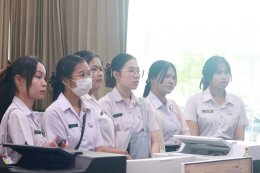 ต้อนรับ คณะศึกษาดูงานมหาวิทยาลัยกรุงเทพพธนบุรี คณะสาธารณสุขศาสตร์ ชั้นปีที่ 4