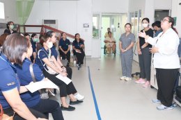 ต้อนรับคณะผู้บริหาร "หลักสูตรการบริหารการพยาบาล (ด้านการแพทย์) รุ่นที่ 20 (บพ.19)" เพื่อเข้าแลกเปลี่ยนเรียนรู้ การขับเคลื่อนระบบสาธาธารณสุขของกรุงเทพมหานคร