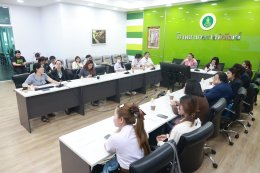 ต้อนรับ คณะศึกษาดูงานมหาวิทยาลัยกรุงเทพพธนบุรี คณะสาธารณสุขศาสตร์ ชั้นปีที่ 4