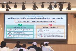 โครงการฝึกอบรมพัฒนาศักยภาพพยาบาลวิชาชีพ รุ่นที่ 1 วันที่ 2 โดยวิทยากรของโรงพยาบาลในหัวข้อต่าง ๆ ดังนี้
