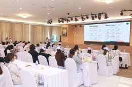 โครงการฝึกอบรมพัฒนาศักยภาพพยาบาลวิชาชีพ รุ่นที่ 1 วันที่ 2 โดยวิทยากรของโรงพยาบาลในหัวข้อต่าง ๆ ดังนี้