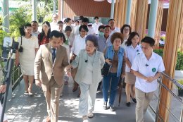 พิธีเปิด "สกายวอล์ค โรงพยาบาลราชพิพัฒน์" อย่างเป็นทางการ