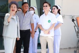 พิธีเปิด "สกายวอล์ค โรงพยาบาลราชพิพัฒน์" อย่างเป็นทางการ