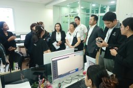 ต้อนรับคณะผู้เข้ารับการอบรม หลักสูตรด้านการพัฒนามหานคร (มหานคร รุ่นที่ 14) จากมหาวิทยาลัยนวมินทราธิราช