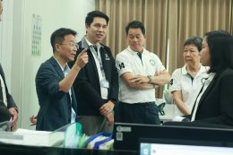 ต้อนรับคณะผู้เข้ารับการอบรม หลักสูตรด้านการพัฒนามหานคร (มหานคร รุ่นที่ 14) จากมหาวิทยาลัยนวมินทราธิราช