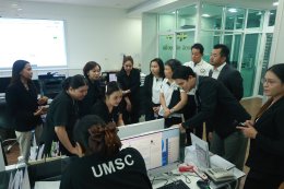 ต้อนรับคณะผู้เข้ารับการอบรม หลักสูตรด้านการพัฒนามหานคร (มหานคร รุ่นที่ 14) จากมหาวิทยาลัยนวมินทราธิราช