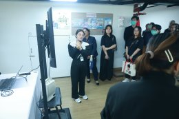 ต้อนรับคณะศึกษาดูงานจากสถาบันมะเร็งแห่งชาติ