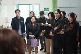 ต้อนรับคณะศึกษาดูงานจากสถาบันมะเร็งแห่งชาติ