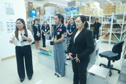 ต้อนรับคณะศึกษาดูงานจากสถาบันมะเร็งแห่งชาติ