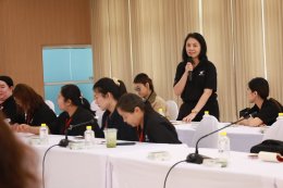 ต้อนรับ สถาบันการพยาบาลศรีสวรินทิรา สภากาชาดไทย ที่เข้าศึกษาดูงาน  รูปแบบบริการด้านการดูแลผู้ป่วยแบบประคับประคอง ( Palliative Care)