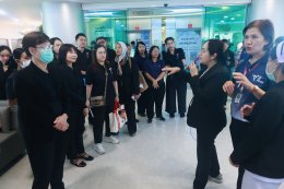 ต้อนรับคณะศึกษาดูงานจากสถาบันมะเร็งแห่งชาติ