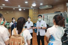 ต้อนรับคณะศึกษาดูงานจาก โรงพยาบาลสุราษฎร์ธานี ในโอกาสเข้าศึกษาดูงานเพื่อพัฒนาศักยภาพบุคลากรด้านการดูแลผู้ป่วยระยะท้าย