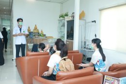 ต้อนรับคณะศึกษาดูงานจาก โรงพยาบาลสุราษฎร์ธานี ในโอกาสเข้าศึกษาดูงานเพื่อพัฒนาศักยภาพบุคลากรด้านการดูแลผู้ป่วยระยะท้าย
