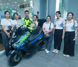 ต้อนรับคณะศึกษาดูงานจาก โรงพยาบาลสุราษฎร์ธานี ในโอกาสเข้าศึกษาดูงานเพื่อพัฒนาศักยภาพบุคลากรด้านการดูแลผู้ป่วยระยะท้าย