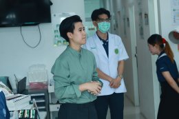 ต้อนรับคณะศึกษาดูงานจาก โรงพยาบาลสุราษฎร์ธานี ในโอกาสเข้าศึกษาดูงานเพื่อพัฒนาศักยภาพบุคลากรด้านการดูแลผู้ป่วยระยะท้าย