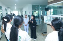 ต้อนรับคณะศึกษาดูงานจาก โรงพยาบาลสุราษฎร์ธานี ในโอกาสเข้าศึกษาดูงานเพื่อพัฒนาศักยภาพบุคลากรด้านการดูแลผู้ป่วยระยะท้าย