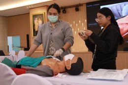 จัดโครงการอบรมอบรมการป้องกันการติดเชื้อในโรงพยาบาล