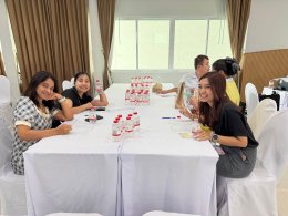 บรรยากาศการบริจาคโลหิต โดยสภากาชาดไทย