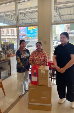 รีวิวติดตั้งเครื่องชงกาแฟ 3200F ครบเซ็ตพร้อมเปิดร้าน