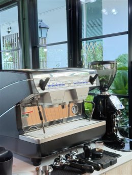 รีวิวติดตั้งเครื่องชงกาแฟ Nuova Simonelli : Appia ll compact 2G ครบเซ็ตพร้อมเปิดร้าน