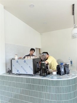 รีวิวติดตั้งเครื่องชงกาแฟGaggia La Vetro ครบเซ็ตพร้อมเปิดร้าน