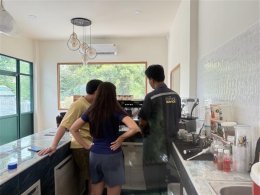 รีวิวติดตั้งเครื่องชงกาแฟGaggia La Vetro ครบเซ็ตพร้อมเปิดร้าน