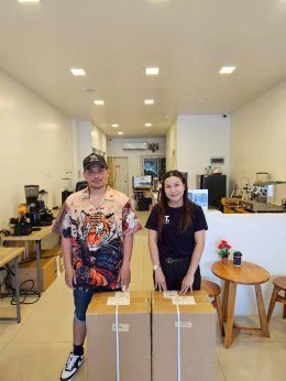 รีวิวติดตั้งเครื่องบดเมล็ดกาแฟ 2 เครื่อง