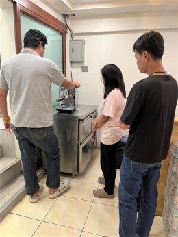 รีวิวติดตั้งเครื่องชงกาแฟ 3006 ครบเซ็ตพร้อมเปิดร้าน