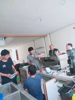 รีวิวติดตั้งเครื่องชงกาแฟ Rancilio Specialty RS1 V2G