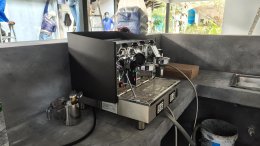 รีวิวติดตั้งเครื่องชงกาแฟ  Fiorenzato ducale compact 1