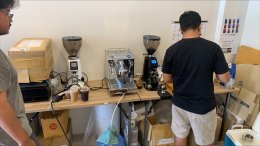 รีวิวติดตั้งเครื่องชงกาแฟ 3145+ พร้อมเซ็ตเปิดร้านครบ