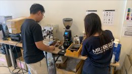 รีวิวติดตั้งเครื่องชงกาแฟ 3145+ พร้อมเซ็ตเปิดร้านครบ