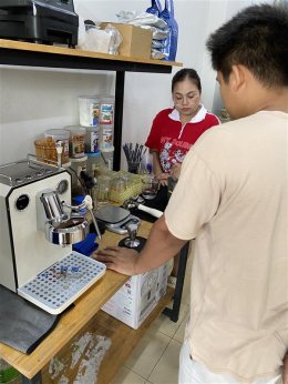 รีวิวติดตั้งเครื่องชงกาแฟ 3006+ พร้อมเซ็ตเปิดร้านครบ
