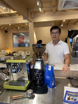 รีวิวติดตั้งเครื่องชงกาแฟ Nuova Simonelli Oscar Mood Direct สีเขียว