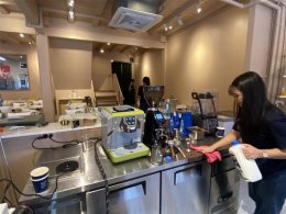 รีวิวติดตั้งเครื่องชงกาแฟ Nuova Simonelli Oscar Mood Direct สีเขียว
