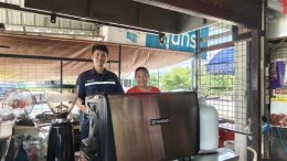 รีวิวติดตั้งเครื่องชงกาแฟ Rancilio Classe 5 C-lever